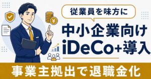 iDeCo+(イデコプラス)導入ガイド｜中小企業が福利厚生と節税を両立する仕組み