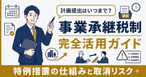 事業承継税制 特例措置の活用法 相続・贈与税猶予ガイドの図解｜2026年版